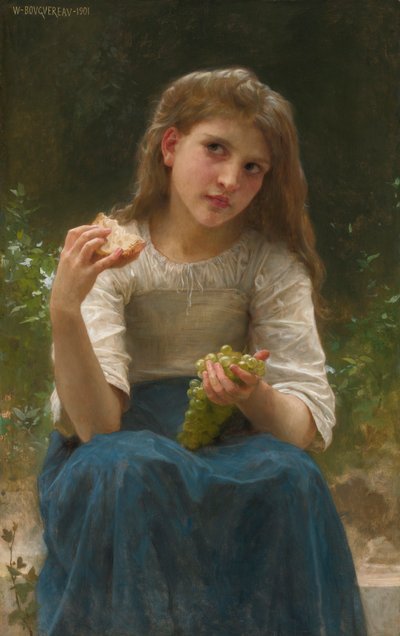 The Snack (1901) by William Adolphe Bouguereau
